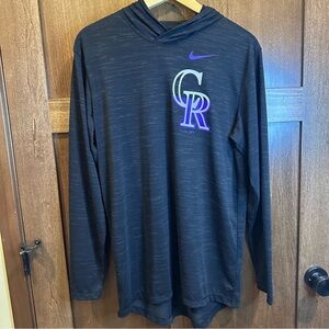 Nike Colorado Rockies Long Sleeve Dri-Fit Shirt